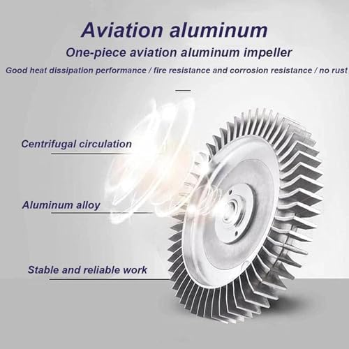 Regenerative Blower High-Pressure Vortex Ring Phase for Sewage Aeration Aquarium Blower Industrial Vacuum Pump,High-Pressure Regenerative Vortex Blower for Aquaculture & Sewage Aeration - 3