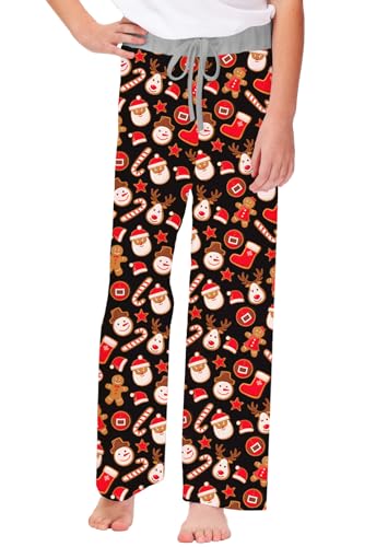 Image of Remimi Girl Boy Plaid Pants Drawstring Summer Casual Loose Bottoms 5-14 Years