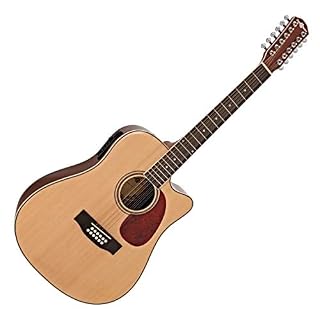 Guitare Électro-Acoustique Dreadnought 12 cordes par Gear4music - Les Beatles, Paul McCartney, John Lennon, RIngo Starr, George Harrison