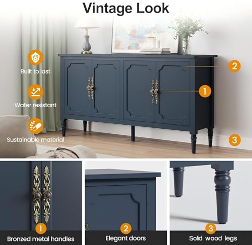 image for RoyalCraft Buffet Cabinet with Storage, 59