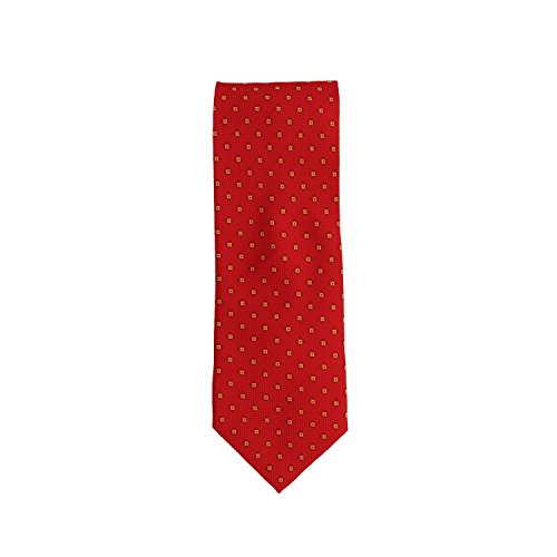 Silk Ties Krawatte Klassisch Seide Schwarz Rot Seidenkrawatte (Rot) Cover
