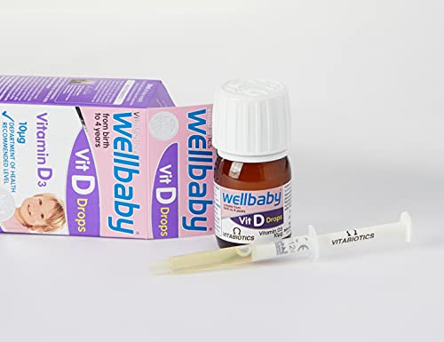 Wellbaby VIT D Drops by Vitabiotics - Vitamin D Drops for Babies from Birth to 4 Years - from The UK’s No.1 Baby Supplement Brand - Image 2