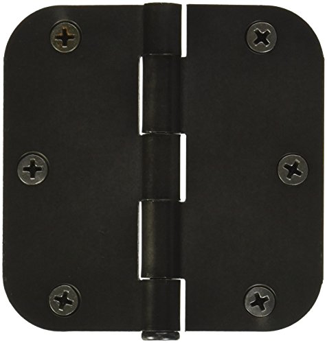 Cosmas Oil Rubbed Bronze Door Hinge 3.5" Inch X 3.5" Inch With 5/8" Inch Radius Corners #TOP10