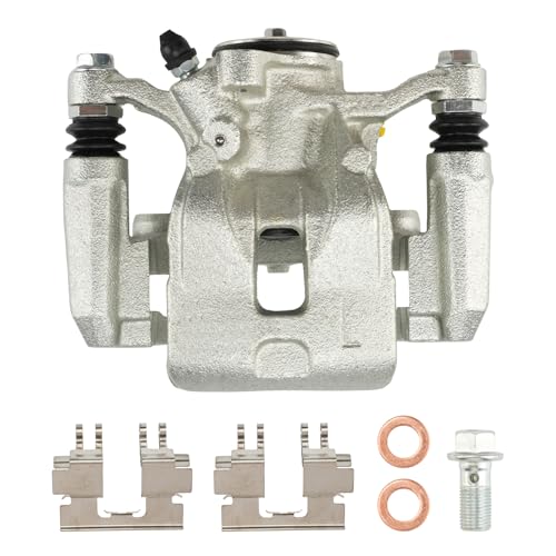 Image of Torchbeam Rear Brake Caliper Left for Mazda CX-5 2016-2023, Rear Left Caliper Replace # 19B7431 Disc Brake Caliper Assembly with Bracket