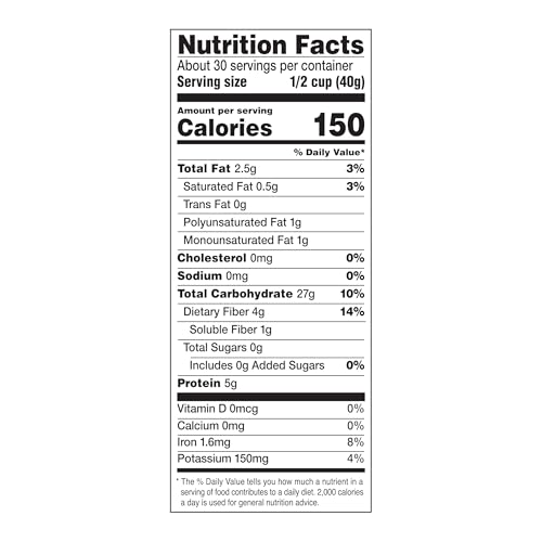 Amazon Saver, Old Fashioned Oats, 2.6 Lb (Previously Happy Belly, Packaging May Vary) (Pack of 2)