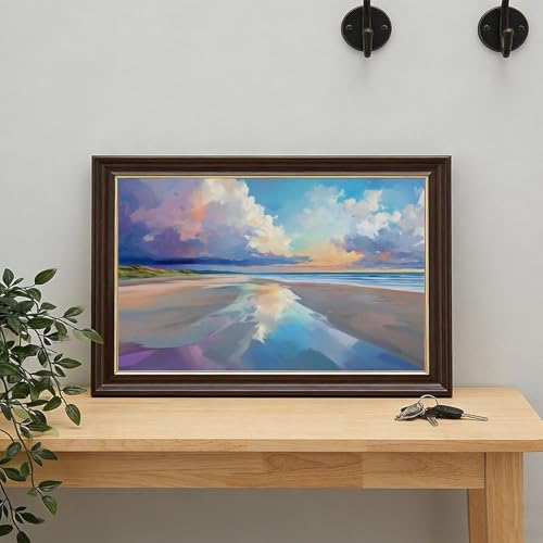 Art de plage d'été pour illuminer un salon sombre facilement