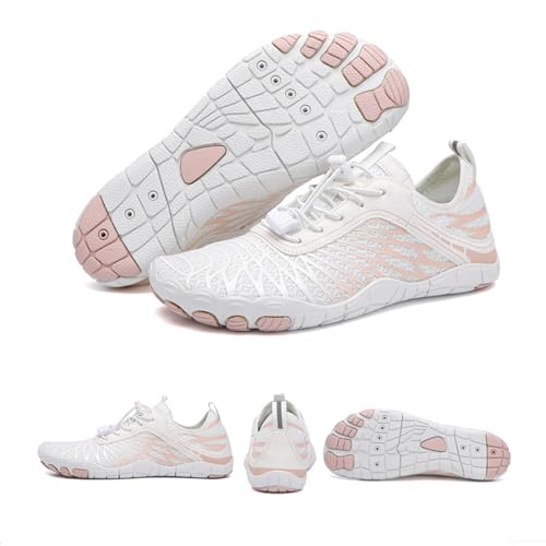 Image of Hike Barefoot Shoes Women's Men's Walking Running Gym Trainers Wide Fit Non-Slip Lightweight Outdoor Swim Surf Water Shoes