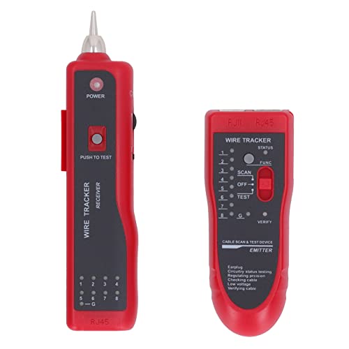 Testeur de câble réseau RJ45 pour identifier les coupures de signal du commutateur POE