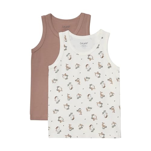 Maillots de corps CeLaVi en lot de 2 débardeurs coton pour fille et garçon