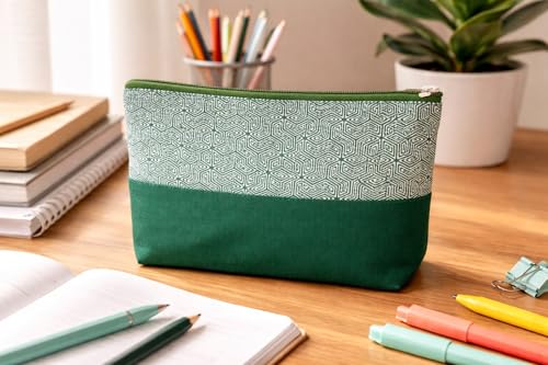 Image of Greencraft Makeup Pouch for Women | Multipurpose Pouch for Travel Carry Cute, Carry Smart & Your Daily Companion, Everywhere - Multicolor