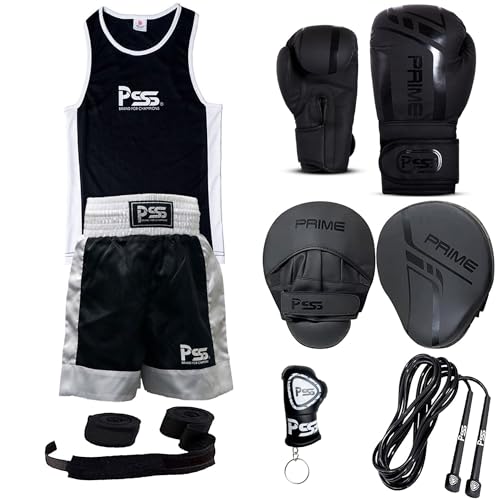 Ensemble boxe enfant de qualité supérieure pour boxe anglaise et Muay Thai
