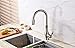 Brushed Nickel Kitchen Faucet Pull Out Bathroom Kitchen Mixer Tap Single Handle Stream Sprayer Kitchen Spout Hot Cold Water Tap