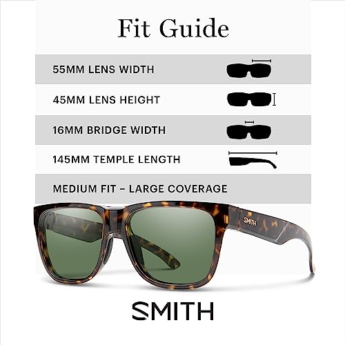 Image of SMITH Lowdown 2 Sunglasses with ChromaPop Polarized Lenses - Lifestyle Eyewear for Driving, Hiking, Everyday Wear