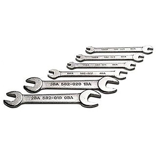Spanner Set 6pc Ba de composición abierta herramientas llaves y llaves