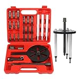 Manolyee Extracteur De Roulement   Séparateur d'Extraction Extérieur   Arrache Roulement Intérieur 21 en 1   pour Vélo Boîtes De Vitesses Équipement SUV Camping Car Camion
