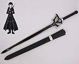 kirito cosplay makeup Die Klinge hat keine Schneide, die Spitze ist abgerundet.
