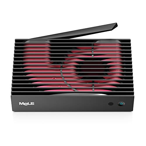 MeLE Fanless Mini PC Box Celeron J4105 8G/128G Windows 10 Pro Desktop Computer Support 4K 60Hz UHD Streaming HDMI/VGA PCG35 GLK