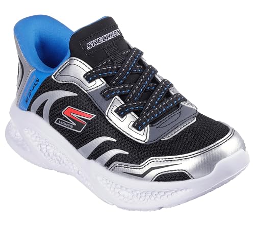 Skechers Boy's Meteor-Lights-Brisk Sneaker