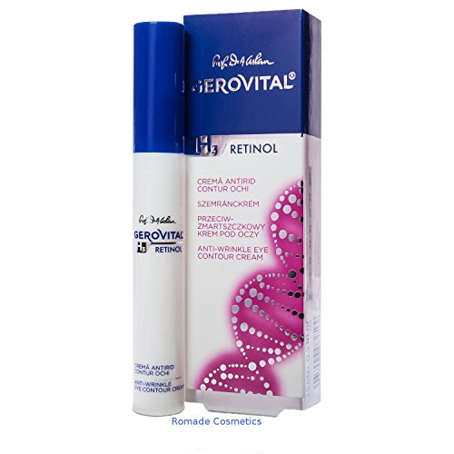 Gerovital H3 Classic- Crema antiarrugas contorno ojos