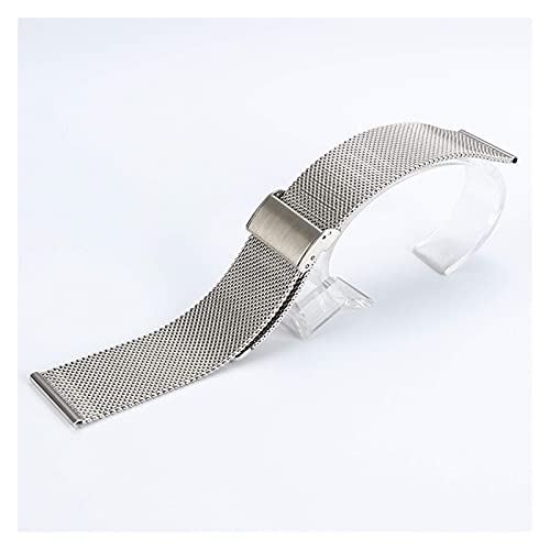 Sangle de montée boucle unique pour bracelet montre acier 16mm 20mm