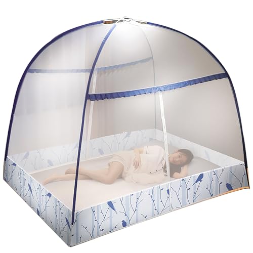 Moustiquaire escamotable pliable de voyage E 1,2m pour lit