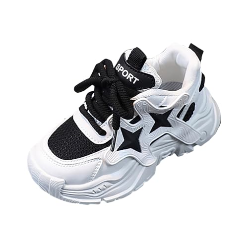IWIHMIV Girls Sneakers Girls Tennis Shoes Kids Sneakers for Boys Girls Running Shoes Lightweight Breathable Sport Athletic Shoes