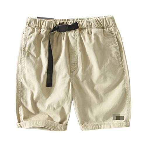 Short décontracté en coton de qualité supérieure coupe ample et minimaliste - 7