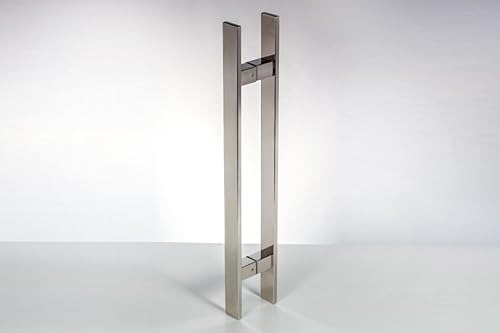 Miniatura 8 de Moderno y contemporáneo rectángulo cuadrado de forma plana, bar, escalera inoxidable - Manija de puerta de acero, regadera, vidrio, regadera vidrio,