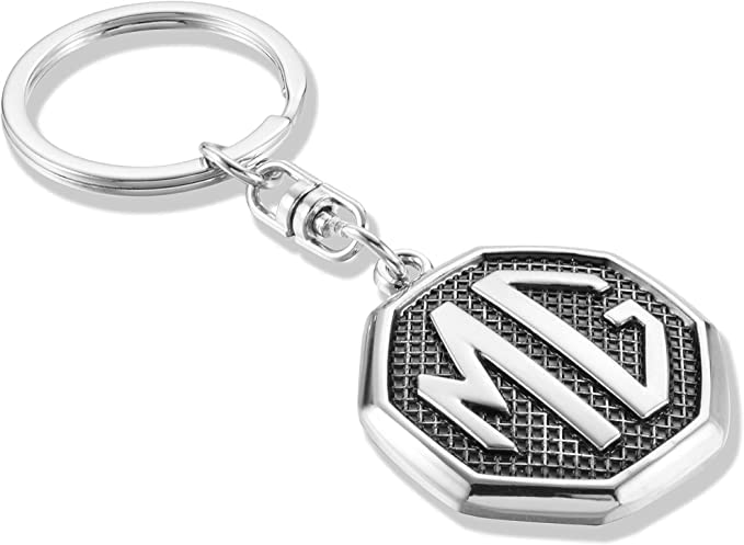XIANGPICHI3D Chrome Car Logo Alloy Key Ring Keychain Car Accessories
