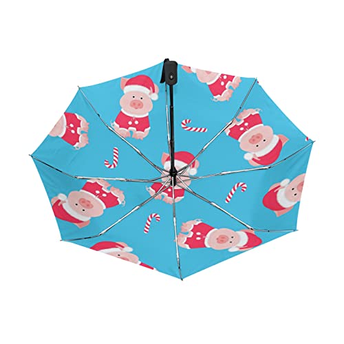 Parapluie cochon mignon automatique incassable contre le vent
