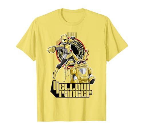 Image of Power Rangers Beast Morphers Yellow Ranger T-Shirt