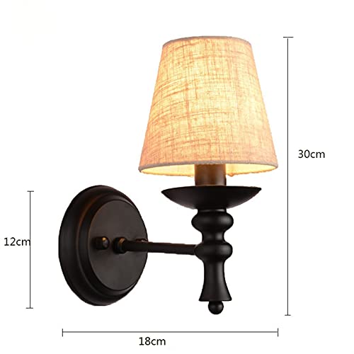 Lámpara de pared moderna para mesita de noche que ahorra espacio en dormitorios pequeños 2