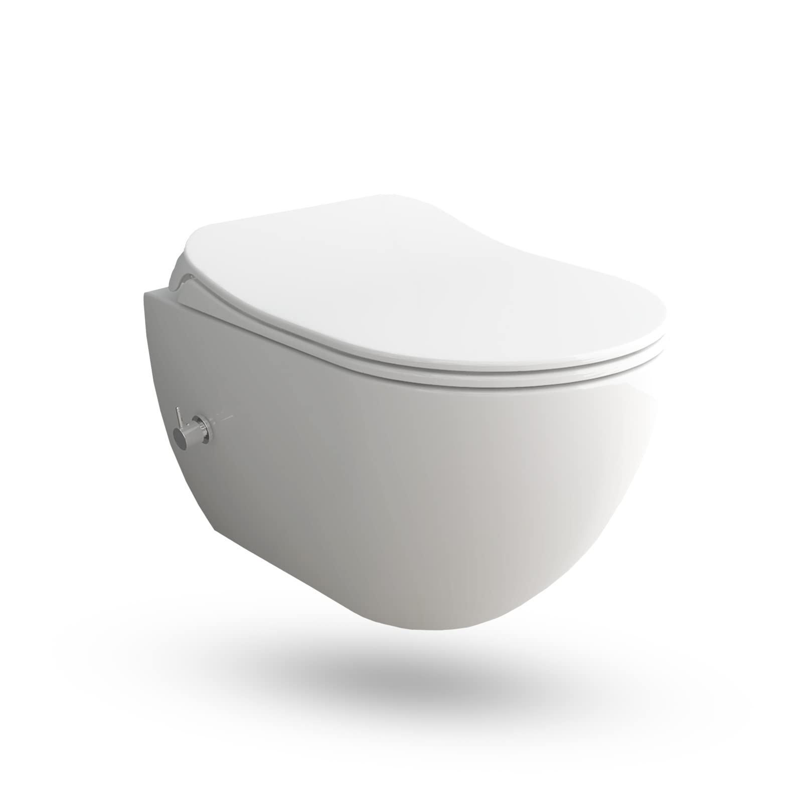 Buy Alpenberger Rimless Walled Ceramic Toilet Shower Toilet with Soft