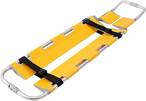 Civière pliable en aluminium pour le transport de patients en voyage