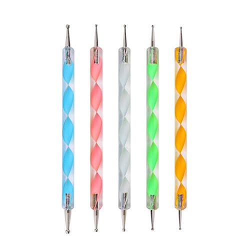 Shusuen⭐ 2020 New Pattern Dotting Tools Set Stone Painting Kit Pen Brushes Stencil Drawing Art