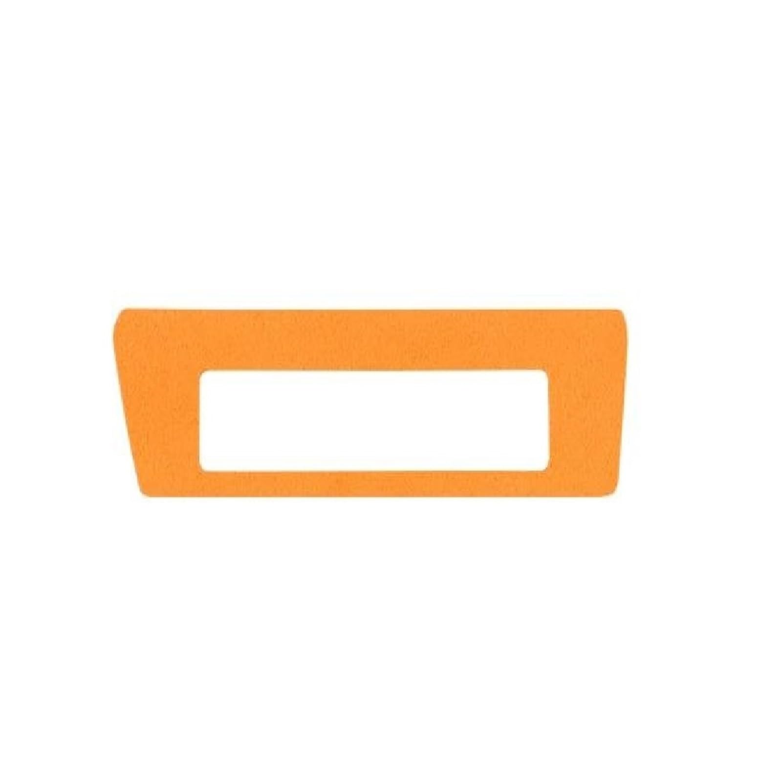 Car Interior Sticker for Mazda 3 for Axela BP CX-30 2019-2025 LHD RHD Stickers Seat Memory Adjustment Panel Trim Interior Frame Trims Stickers(Orange)