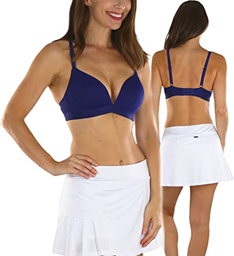 Image of ToBeInStyle Women's Pack of 6 Padded Assorted Styles Supportive Bras Cup Size - A to DDD
