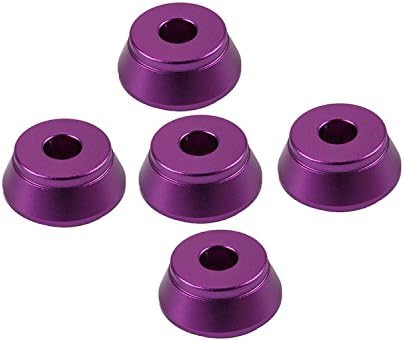 Vanki 5 Pack Metal Stand Base Holder for 510 Thread Tank,Purple