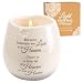 Pavilion Gift Company 19177 in in Memory of Loved One Ceramic Soy Wax Candle