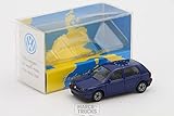 1a herpa VW Golf III blau „Danke schön, Europa“ - Werbemodell - 1:87 - /H12656