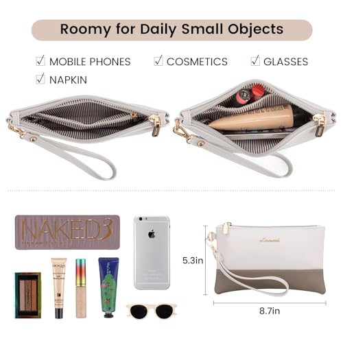 Image of LOVEVOOK Laptop Bag for Women 15.6 Inch Laptop Tote Work Professional Leather Computer Briefcase Waterproof Handbag Shoulder Large Capacity Business Teacher Office Crossbody Purse