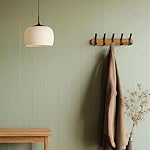 Decorative Coat Hooks For Wall Mount Set of 5 - Stylish and Sturdy Black Metal Double Hooks Are Perfect To Hang Your Jackets, Towels Or Hats - A Modern Addition To Any Farmhouse or Minimal Home Decor - Image 3