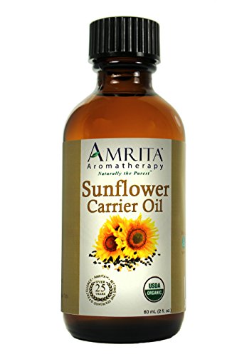 AMRITA Aromatherapy: Sunflower Oil - USDA Certified Organic - Refined