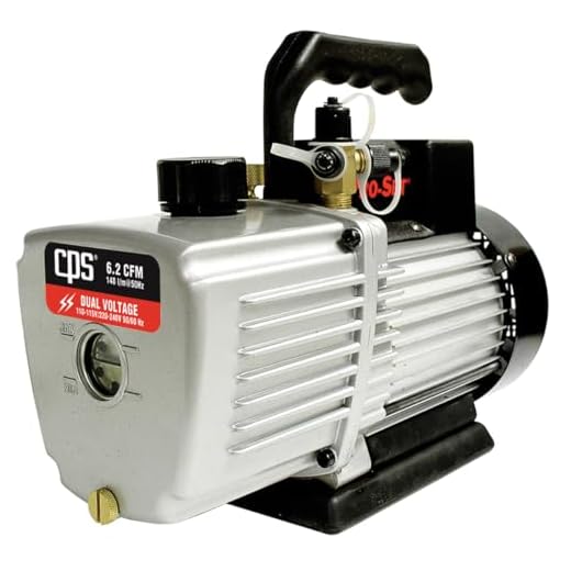 CPS VP6D 6 CFM 2 Stage Vacuum Pump