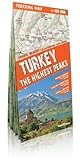  Picos de Turquía: Ararat, Kaçkar, Süphan. Escala 1:100.000. Mapa excursionista plastificado. terraQuest. (Carte Trekking Terra Quest)
