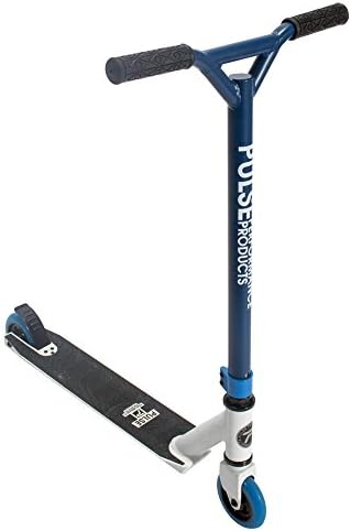 Pulse Performance Products KR2 Freestyle Scooter - Beginner Kick Pro Scooter for Kids - Blue