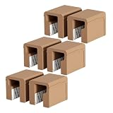 GALPADA 12 Piezas Protector de Esquinas para Muebles Protección Anticolisión Suave para Tiradores y Adhesivo Fuerte Seguro para Bebés para Armarios