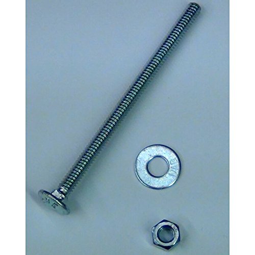 Universal Headboard or Footboard Hardware Nuts and Bolts 4 inches and 2 1/2" Long
