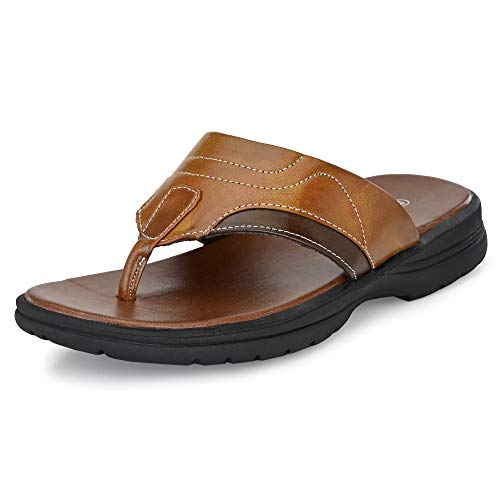 Image of Centrino Men's Outdoor Sandals |Flip Flops /Slippers | Luxurious Comfort Every Step | Slip-On Ease, Minimalist Design | Perfect for Casual Wear (8819)