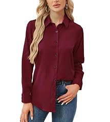 A-19 Wine Red Women Shirts